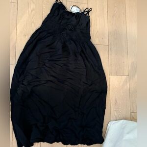 Abercrombie & Fitch Black Maxi Dress NWT